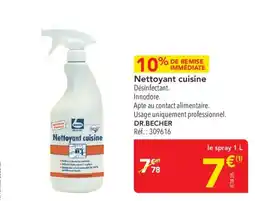 METRO DR.BECHER Nettoyant cuisine offre