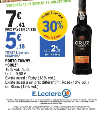 CRUZ PORTO TAWNY