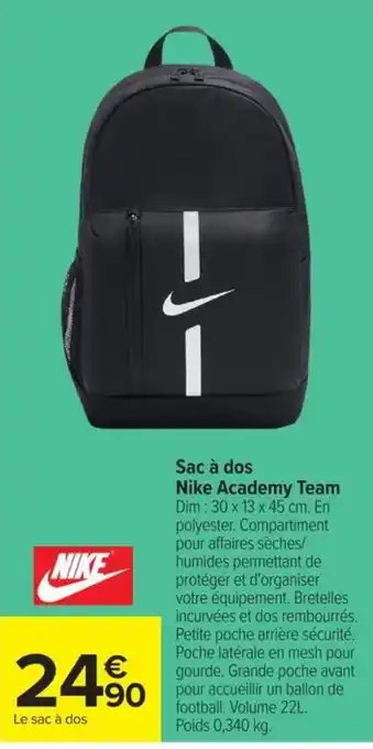 Nike Sac à dos Academy Team