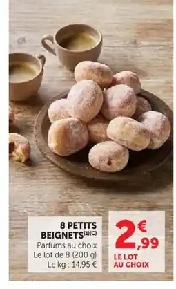 Hyper U 8 petits beignets offre