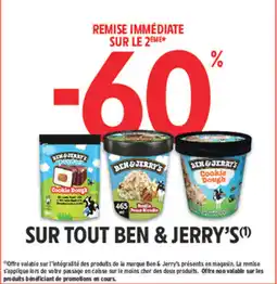 Intermarché Contact Ben & Jerry's Cookie Dough offre