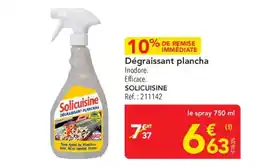 METRO Solicuisine Dégraissant plancha offre