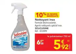 METRO SOLICUISINE Nettoyant inox offre