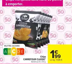Carrefour Market Carrefour Classic' Chips offre