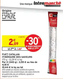 Intermarché Fuet Catalan offre