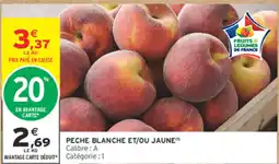 Intermarché Express PECHE BLANCHE ET/OU JAUNE offre