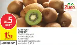 Intermarché Express KIWI VERT ZESPRI offre