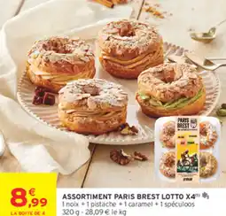 Intermarché Express ASSORTIMENT PARIS BREST LOTTO X4 offre