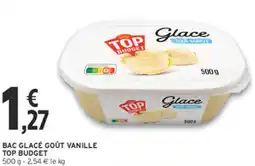 Intermarché Express BAC GLACÉ GOÛT VANILLE TOP BUDGET offre