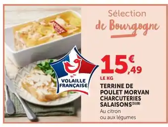 Maximarché Terrine de poulet morvan charcuteries salaisons offre