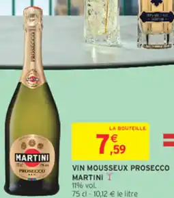 Intermarché Express VIN MOUSSEUX PROSECCO MARTINI offre