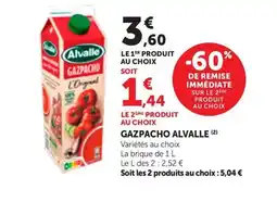 Maximarché ALVALLE Gazpacho offre