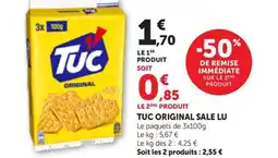 Maximarché LU Tuc original sale offre
