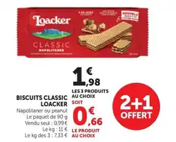 Maximarché LOACKER Biscuits classic offre