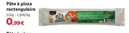 Hmarket Pâte à pizza rectangulaire offre