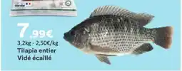 Hmarket Tilapia entier Vidé écaillé offre