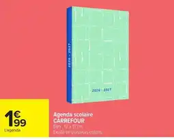 Carrefour Market CARREFOUR Agenda scolaire offre