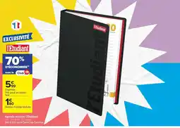 Carrefour Market l'Étudiant Agenda scolaire offre