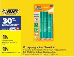 Carrefour Market BIC Evolution offre