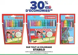Carrefour Market STABILO coloriage offre