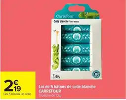 Carrefour Market CARREFOUR Colle blanche offre