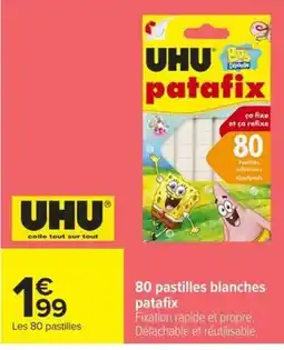 Carrefour Market UHU patafix offre