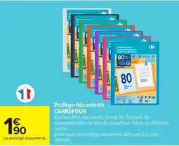 Carrefour Market CARREFOUR Protège-documents offre