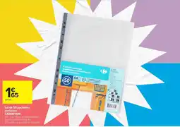 Carrefour Market CARREFOUR Pochettes perforées offre