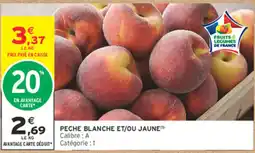 Intermarché Contact PECHE BLANCHE ET/OU JAUNE offre