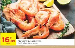 Intermarché Hyper CREVETTES CUITES offre