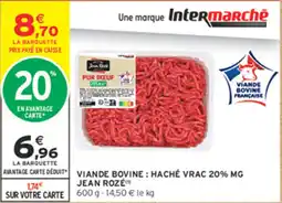 Intermarché Contact JEAN ROZÉ PUR BŒUF offre