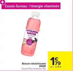 Carrefour Market JOKER Boisson rafraîchissante offre