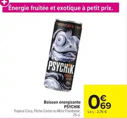 Carrefour Market PSYCHIK Energy Drink offre