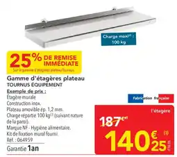 METRO TOURNUS ÉQUIPEMENT Étagère murale offre