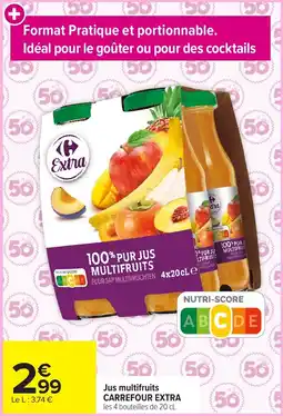 Carrefour Market CARREFOUR EXTRA Jus multifruits offre