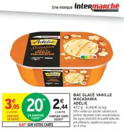 Intermarché Hyper Adelie Sensation Vanille Macadamia offre