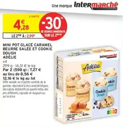 Intermarché Hyper Adélie MINI POT GLACÉ offre