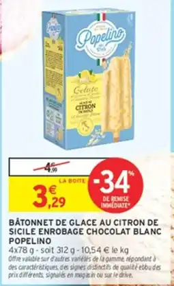 Intermarché Hyper Popelino Bâtonnet de glace offre