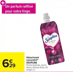 Carrefour Market SOUPLINE Adoucissant concentré offre