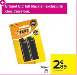 Carrefour Market Briquet BIC offre