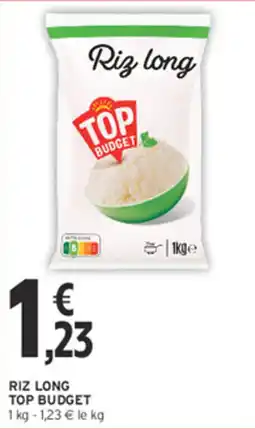 Intermarché Contact TOP BUDGET Riz long offre