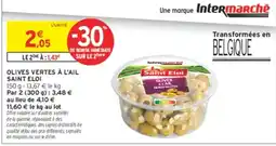 Intermarché Contact Saint Eloi Olives vertes à l'ail offre