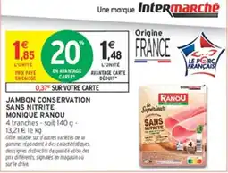 Intermarché Contact RANOU JAMBON CONSERVATION offre