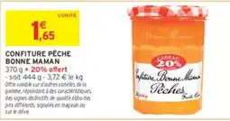 Intermarché Hyper Bonne Maman Confiture Pêche offre