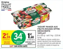 Intermarché Contact Yoplait Yaourt Panier offre