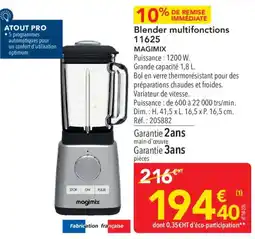 METRO Magimix Blender multifonctions offre