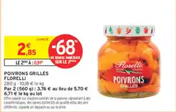 Intermarché Contact Florelli Poivrons grillés offre
