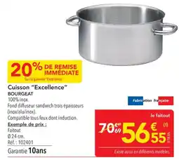 METRO Cuisson Excellence BOURGEAT offre