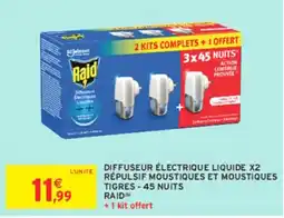 Intermarché Hyper Raid Diffuseur électrique liquide offre