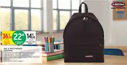 Intermarché Contact EASTPAK SAC À DOS PADDED offre
